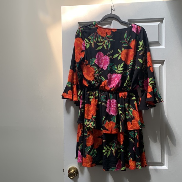 Express Floral Print Dress - Picture 2 of 3